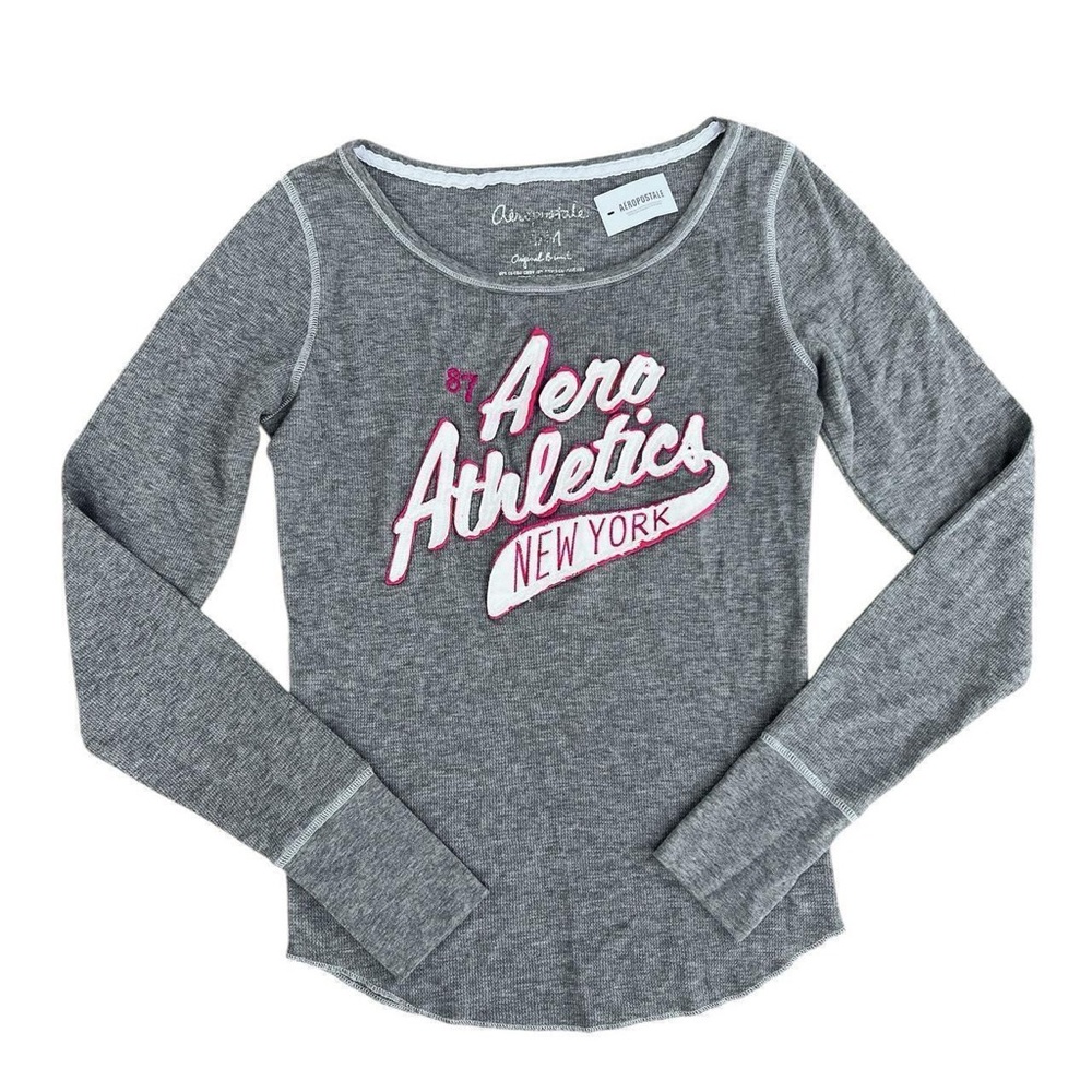 NWT Aeropostale Gray Long Sleeve Shirt